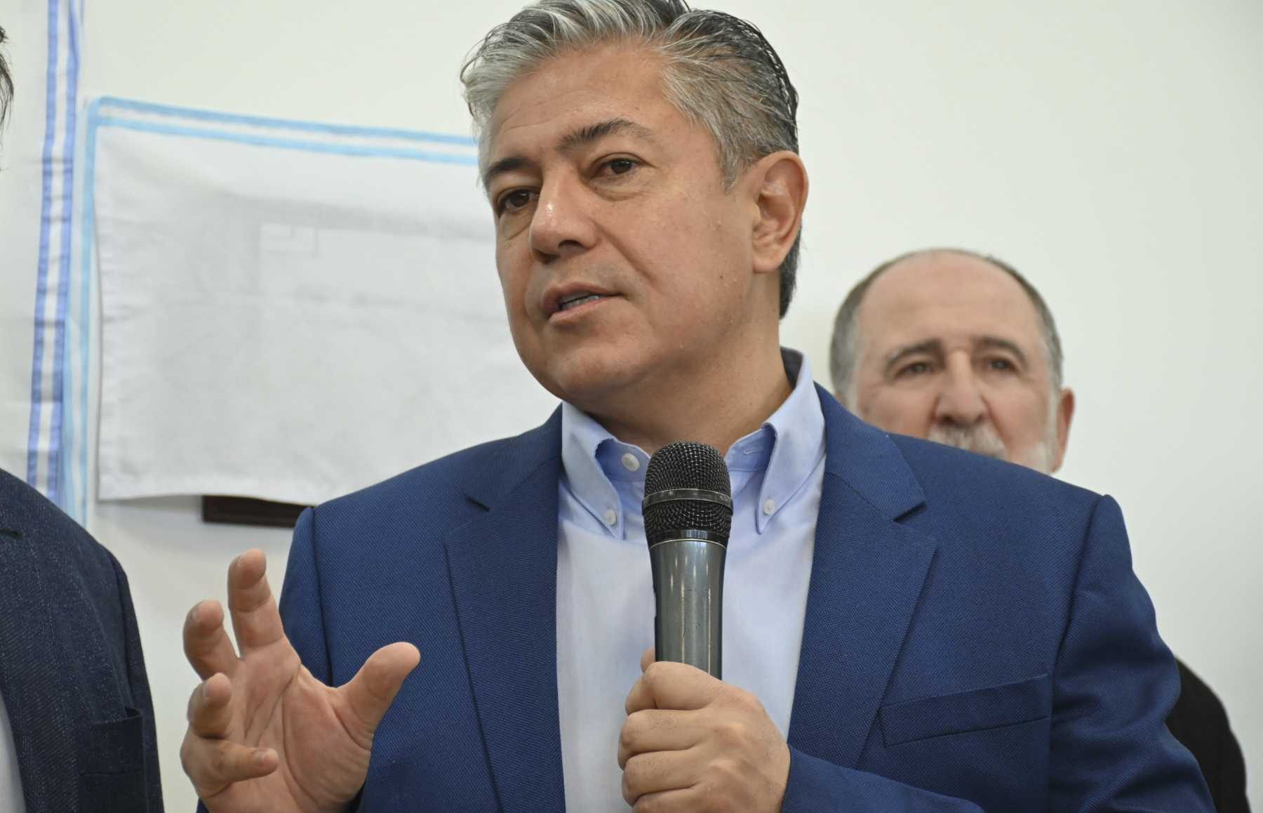 Rolando Figueroa, gobernador de Neuquén. Foto: Florencia Salto.