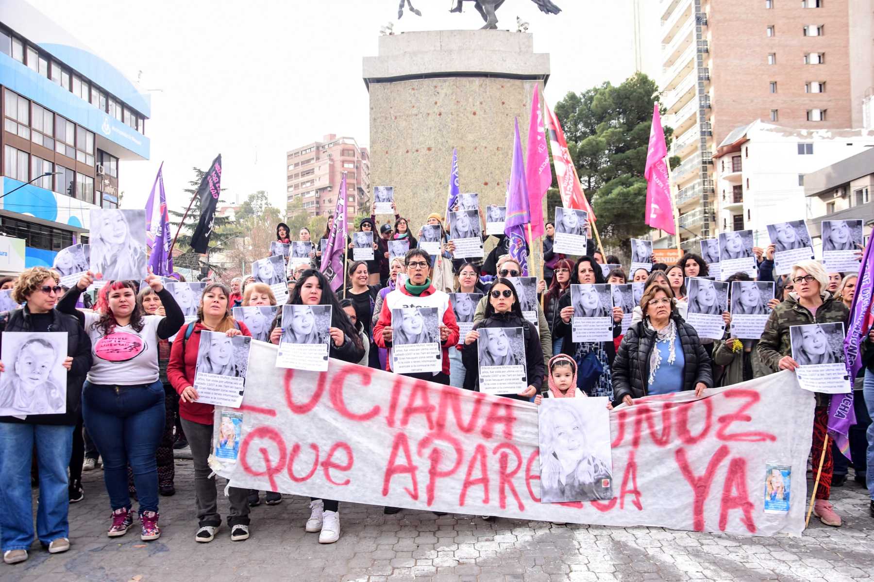 Marcha por Luciana Muñoz. Foto archivo: Cecilia Maletti