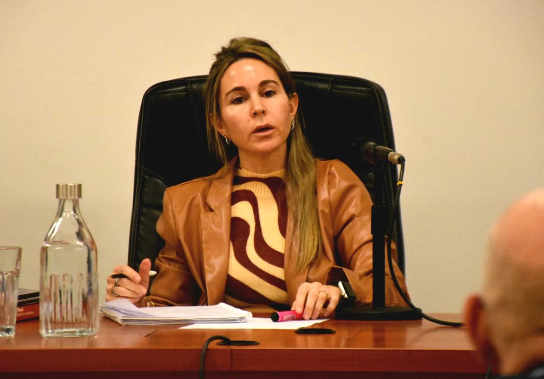 Estefanía Sauli. Su pliego fue aprobado en la Legislatura y asumirá en el Tribunal de Impugnación. (Archivo/Matías Subat)