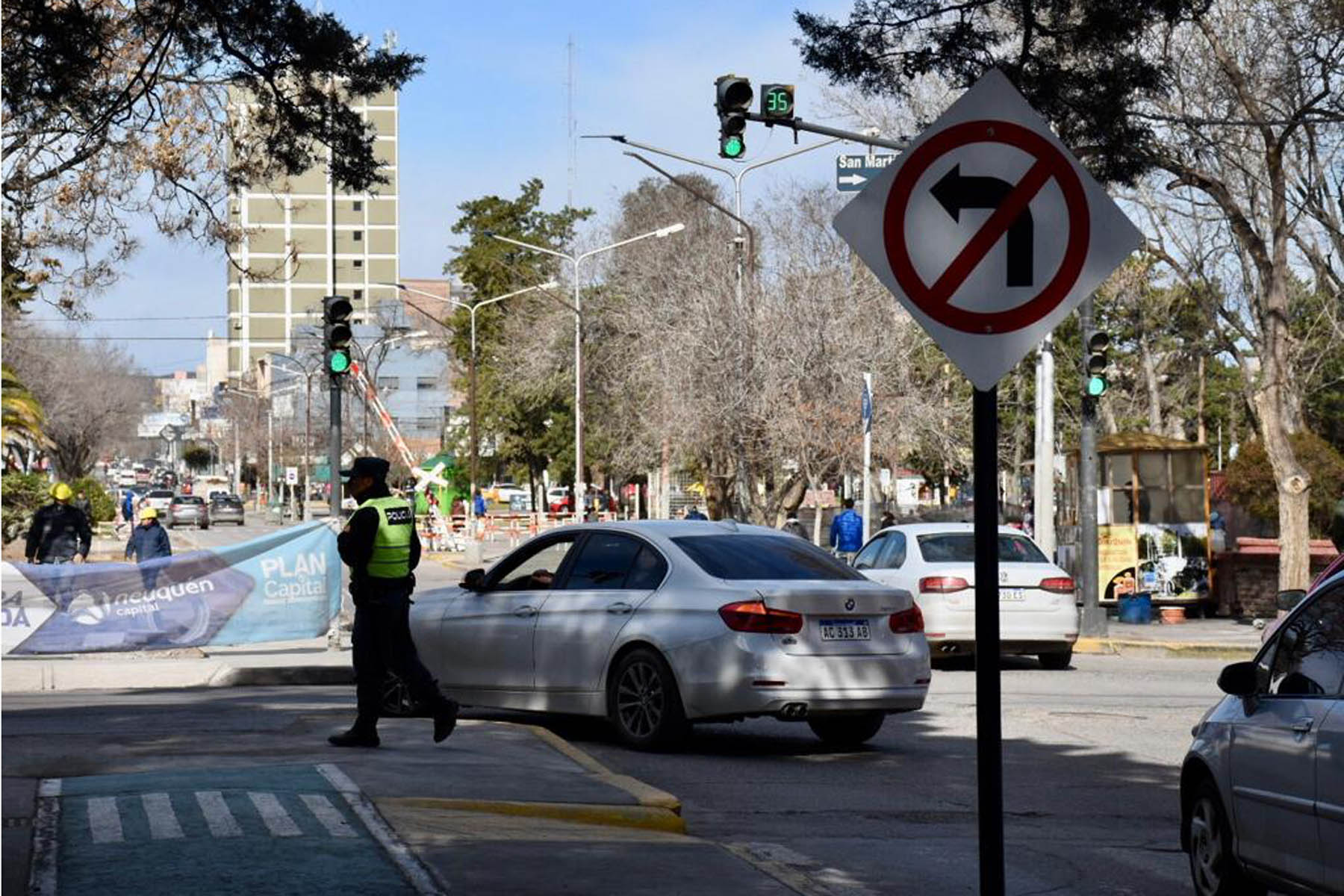 Neuquén implementa cambios en la circulación. Foto: Matías Subat. 