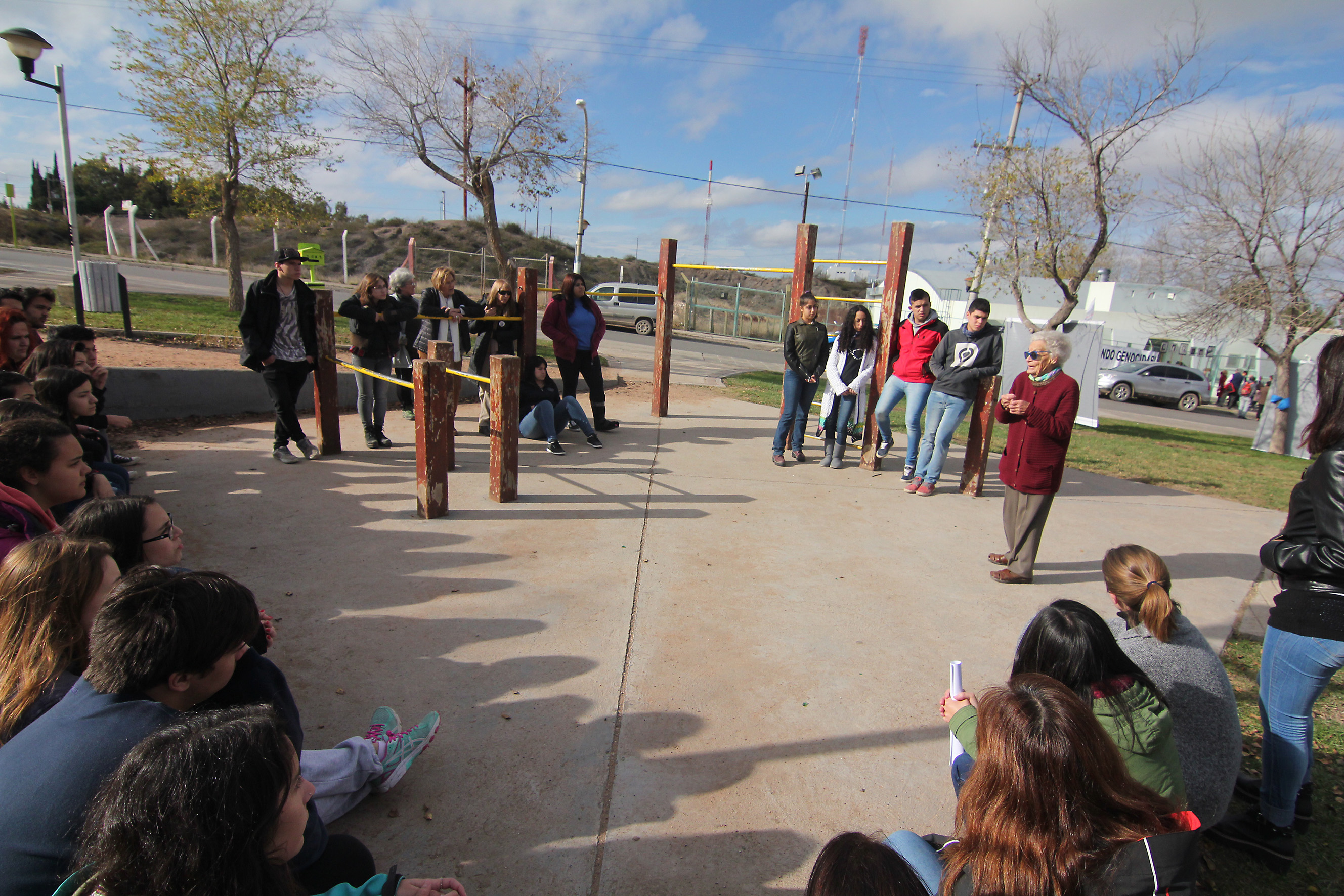 Cuando recibió el Honoris Causa, Labrune exigió que las carreras universitarias incluyeran la materia de Derechos Humanos en la currícula (foto Oscar Livera)