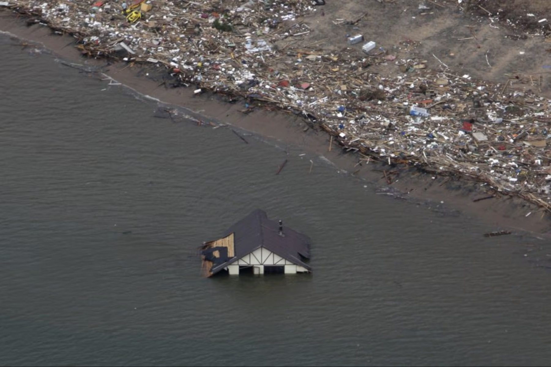 Tsunami en Chile en 2011. AP