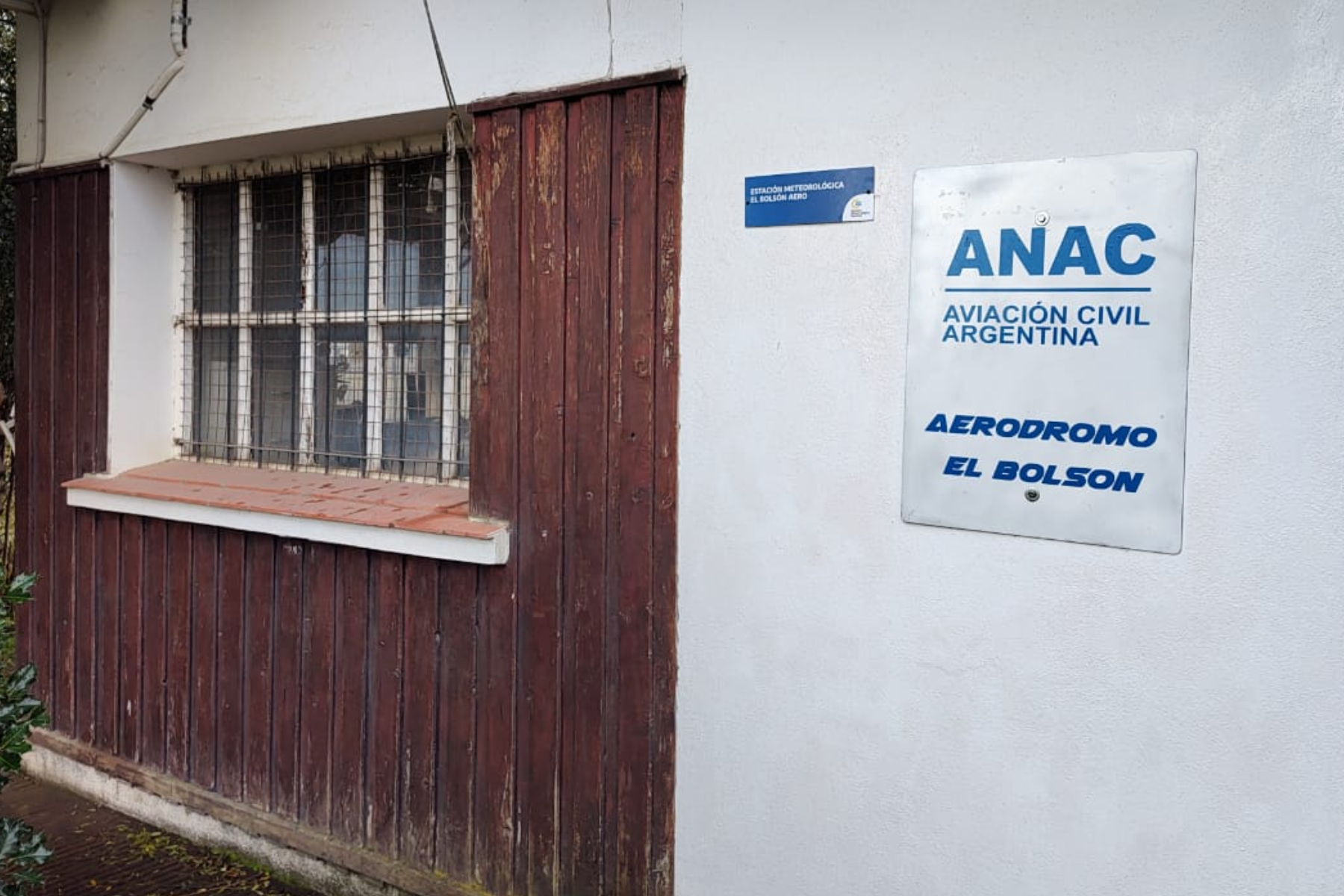 Clausuraron el aeropuerto de El Bolsón. Foto: gentileza.