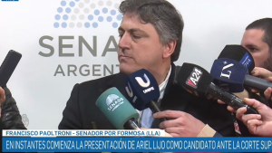 Paoltroni arremete nuevamente contra Santiago Caputo y rechazó la propuesta de Ariel Lijo para la Corte Suprema