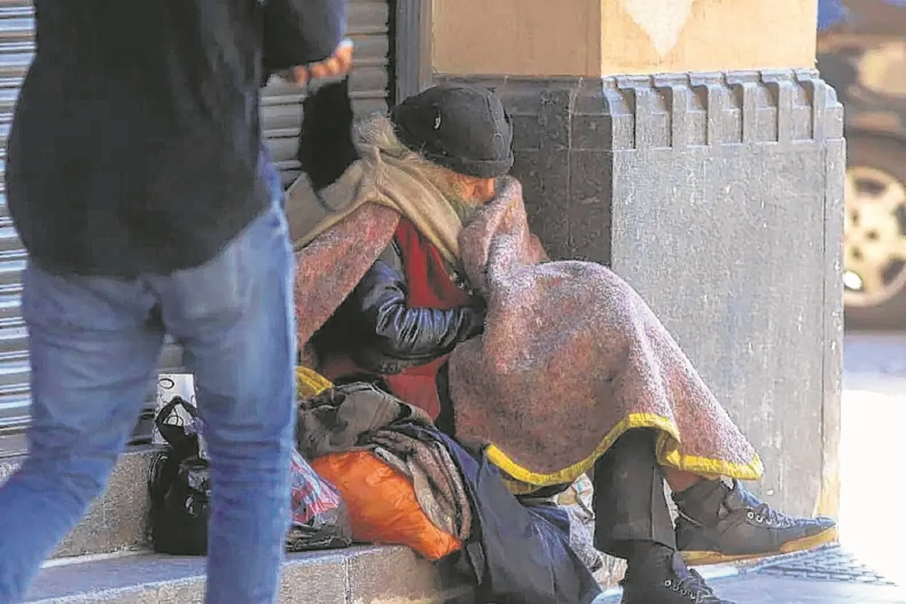 El municipio de Neuquén prepara un relevamiento de personas en situación de calle. Foto: archivo