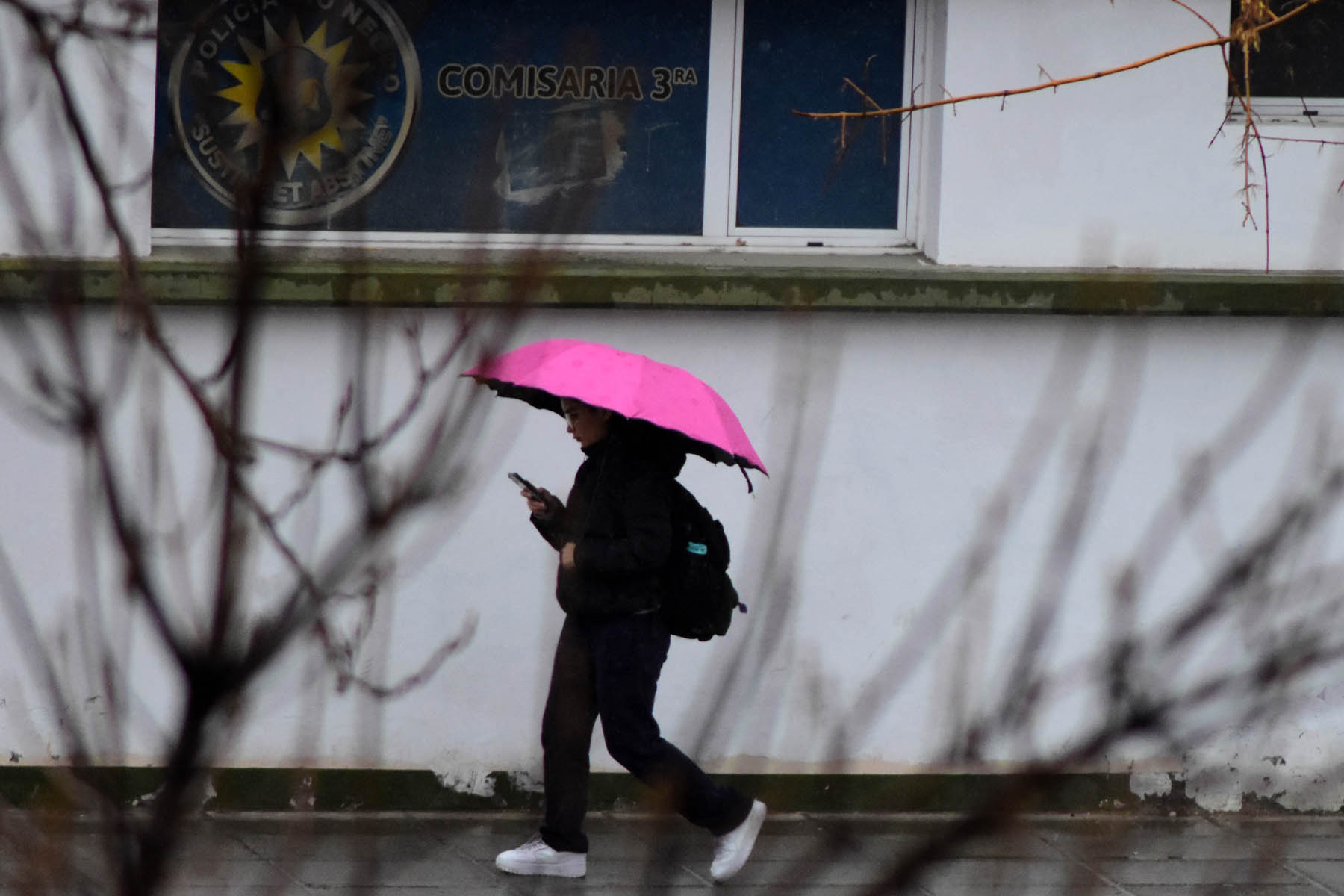 LLuvias y frío en el Alto Valle 