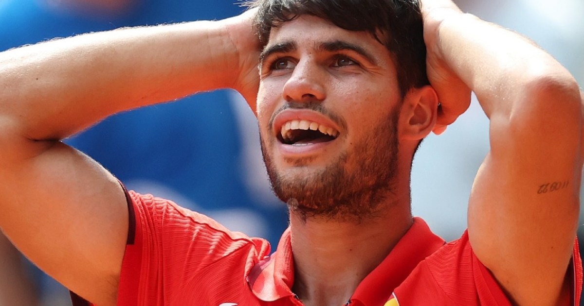 Carlos Alcaraz became the youngest semi-finalist at the Olympic Games since 2008