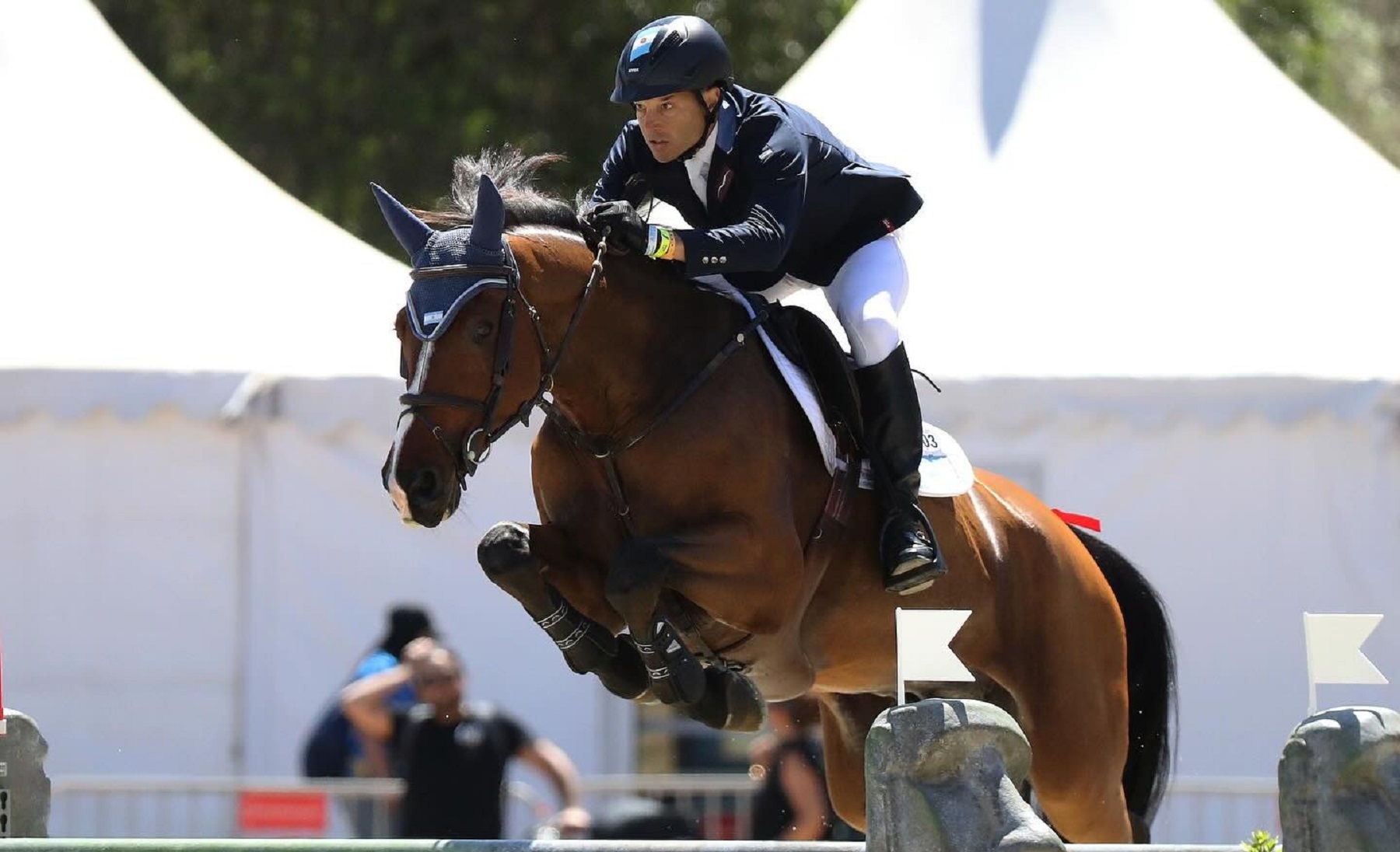 José María Larocca clasificó a la final de equitación en los Juegos Olímpicos.