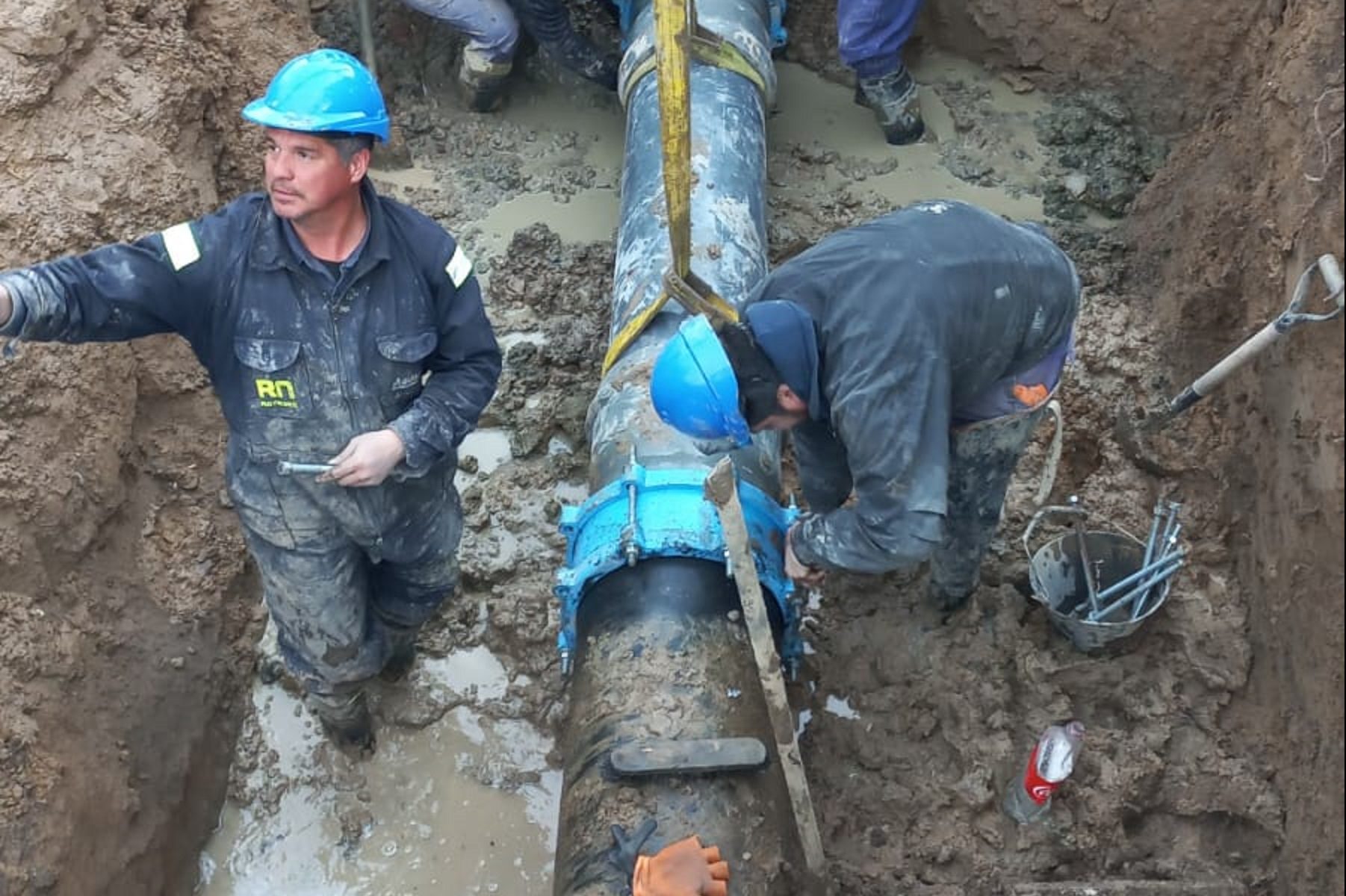 Se normaliza el servicio de agua en Allen.