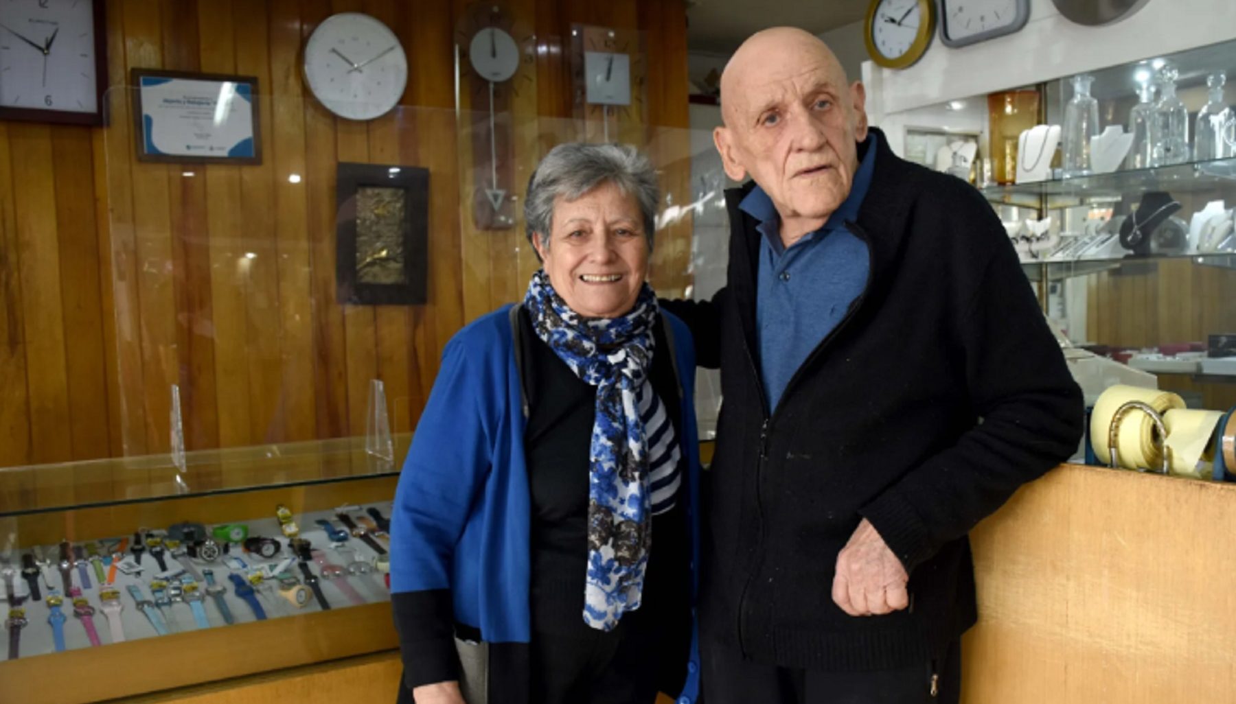 Arturo Enrique “Cachín” Filipponi y Marta Rodríguez, dueños de Fil-Mar. Foto: Matías Subat.