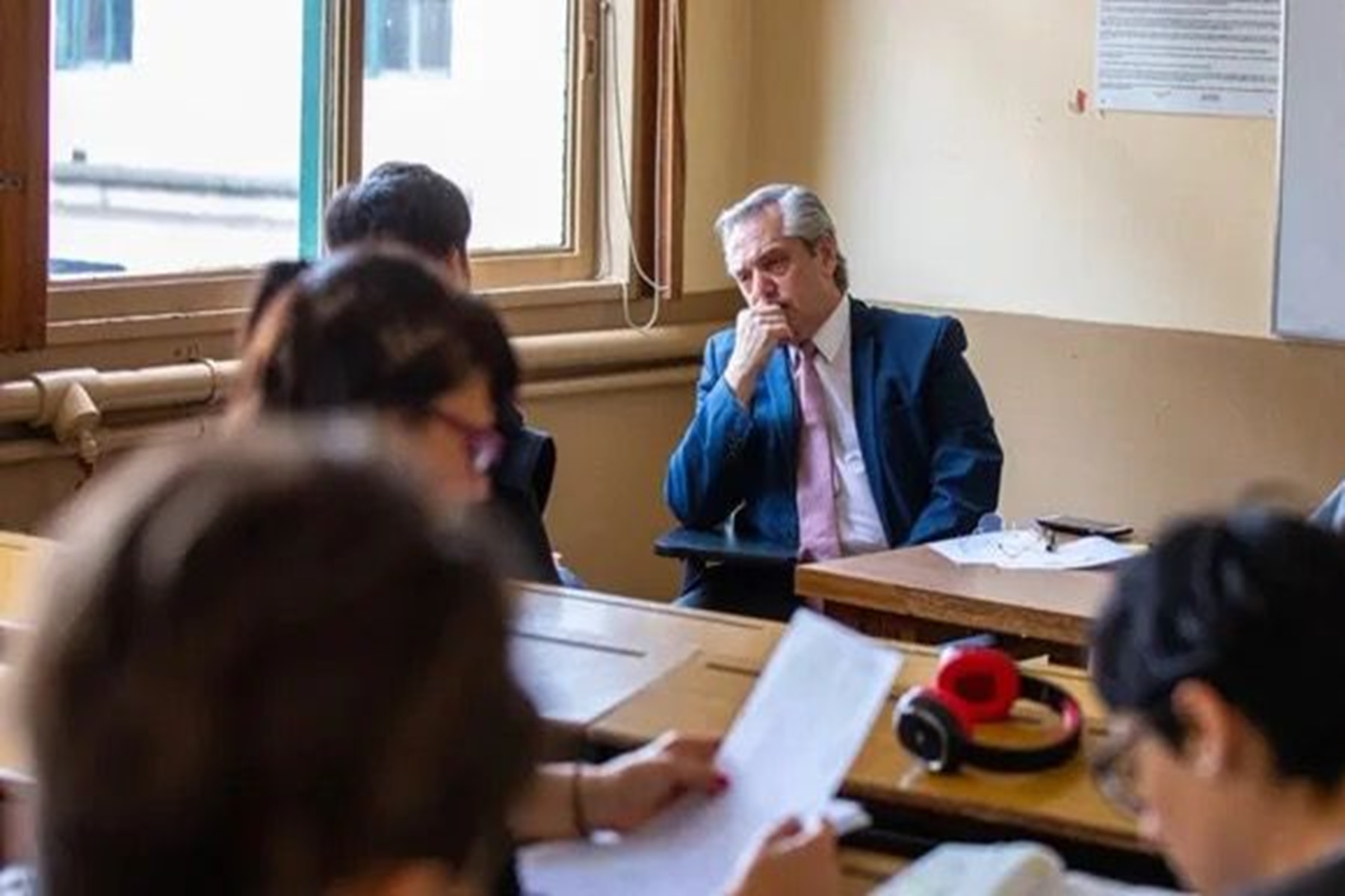 Ex presidente Alberto Fernández. Fotografía: gentileza Noticias Argentinas.