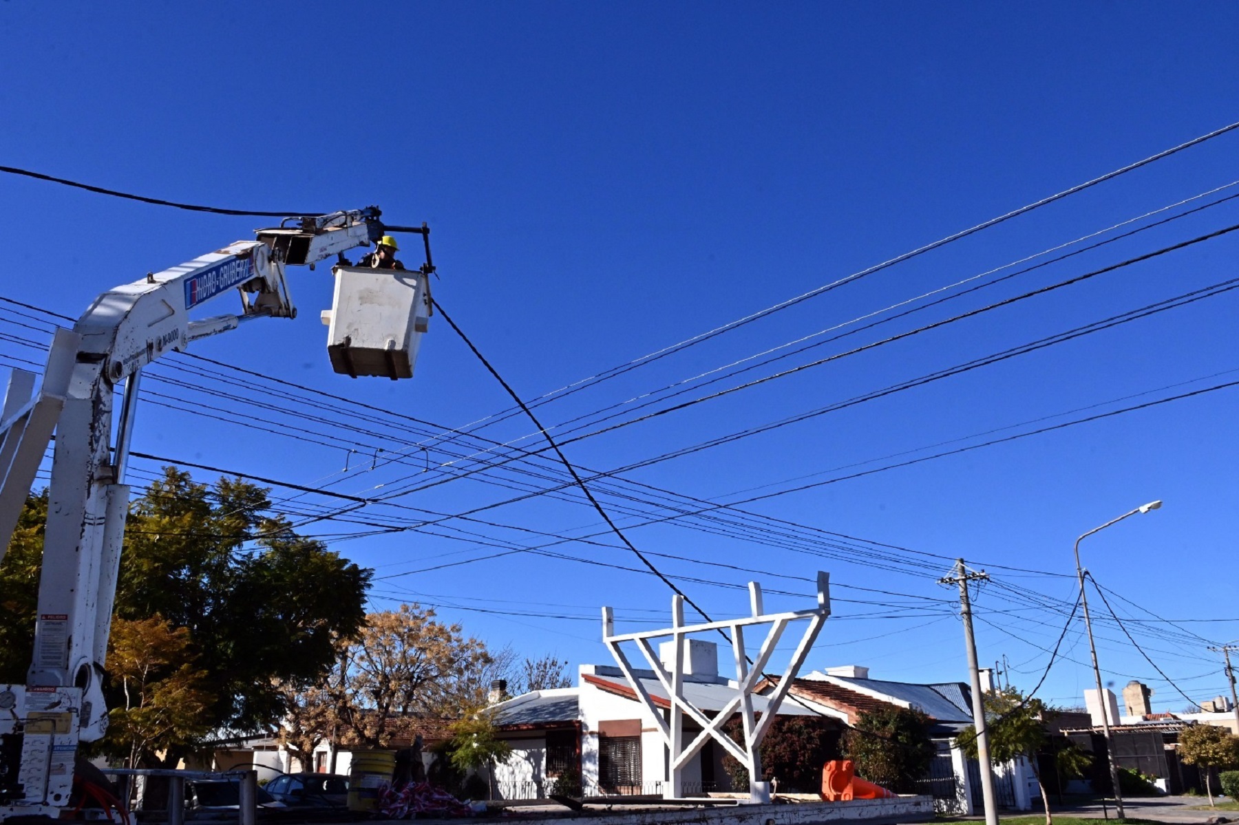 Edersa realizó diversas obras en localidades de Río Negro.