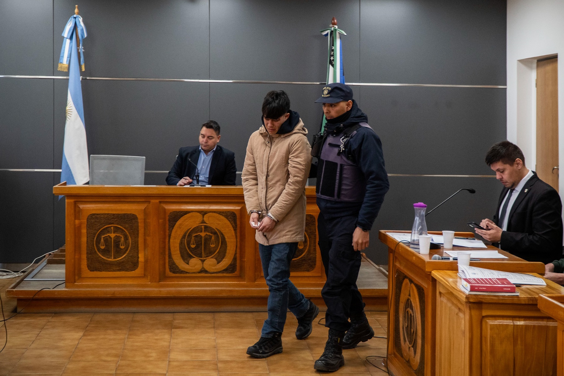 Formularon cargos contra el joven de 18 años. Foto: Marcelo Martínez.