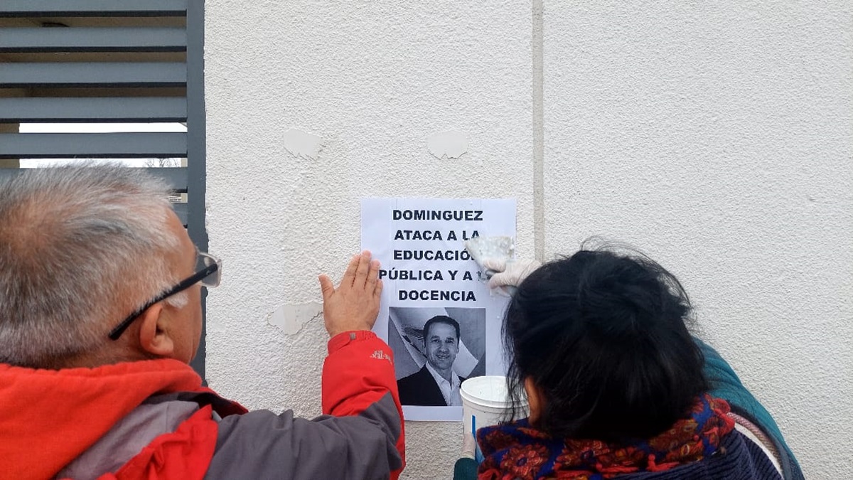 Se trató de "una visita pedagógica a los diputados", así lo comunicó el gremio docente. 