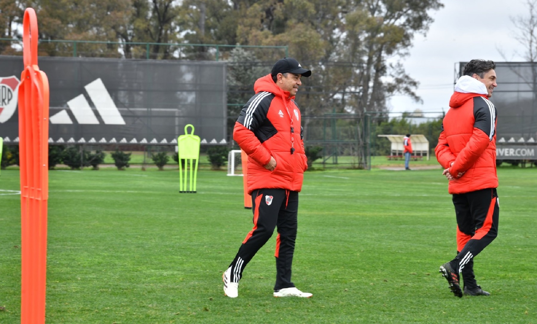 Marcelo Gallardo prepara el once de River para la Libertadores. Foto: @RiverPlate.