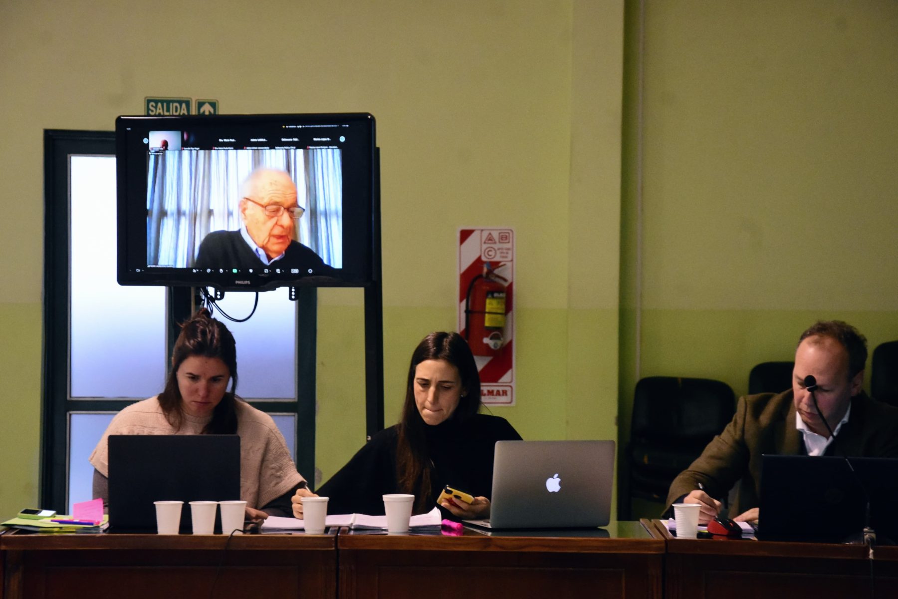 El ex fiscal federal Pedro Duarte finalizó la indagatoria en la 7ma jornada (foto Cecilia Maletti)