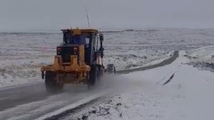 Rutas complicadas en Neuquén y Río Negro por la nieve: cuáles están cortadas este miércoles