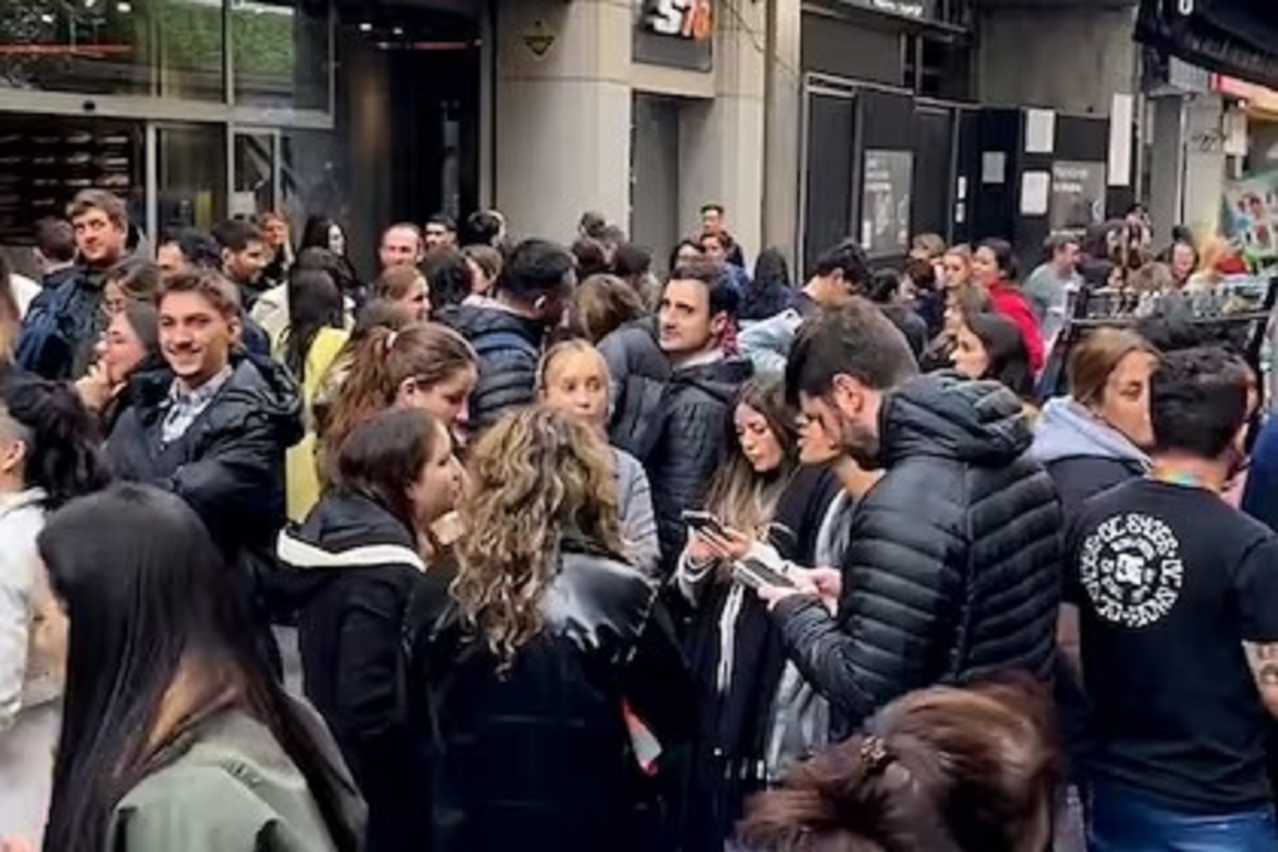 Amenaza de bomba en Rosario. Foto: La Nación. 