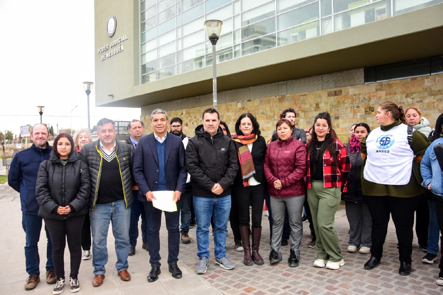 Libres del Sur presentó la denuncia por violencia institucional. Foto: Gentileza. 