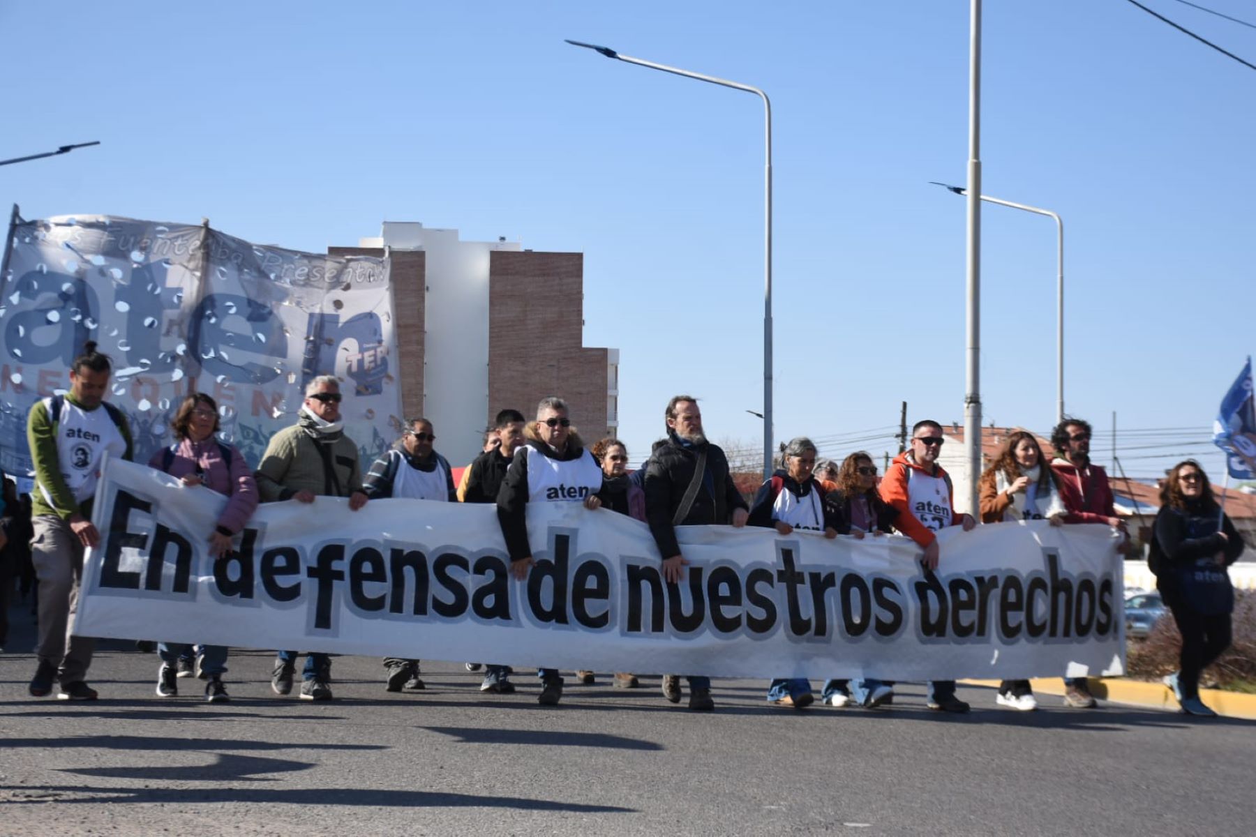 ATEN va por una nueva semana con paro en Neuquén. Foto: Archivo Matías Subat.