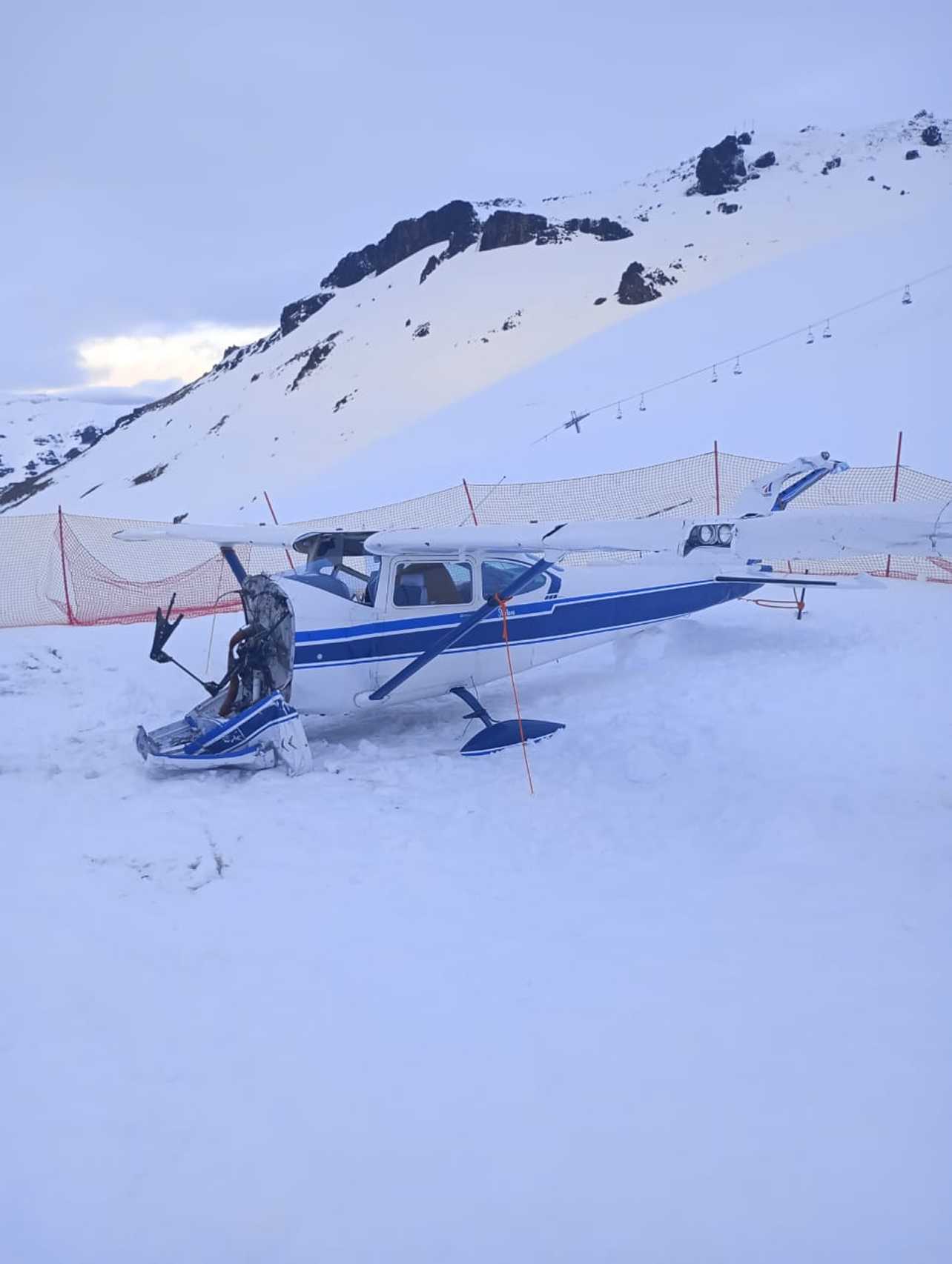 El avión cuatriplaza afectado es un Cessna 182. Foto: gentileza