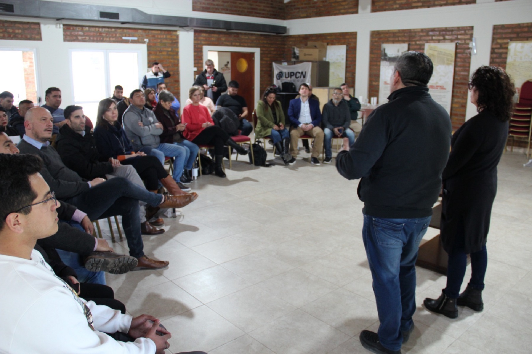 El encuentro se desarrolló en el salón de UPCN en Viedma. Foto: gentileza.