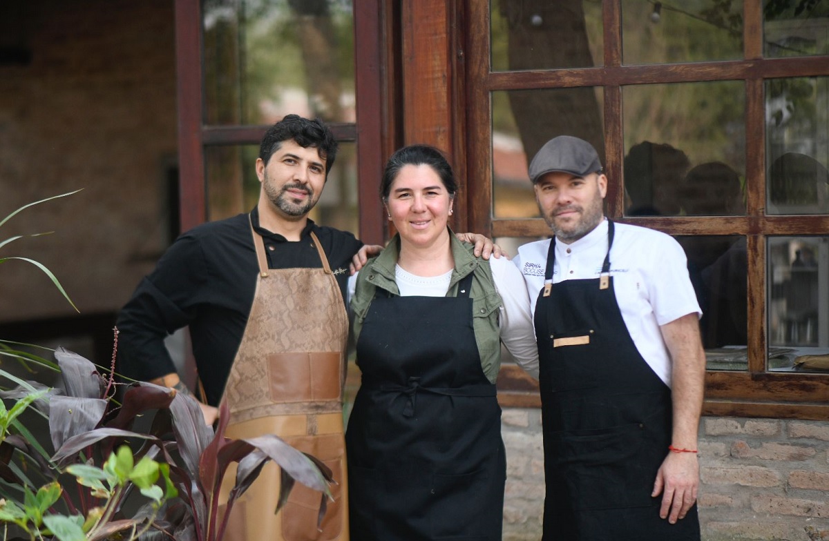 Martín Cajal Mosqueira, Alina Ruiz y Carlo Puricelli. (Fotos: Damián Leviciche)