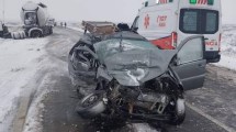 Imagen de Murió el conductor que chocó contra un camión en la Ruta 22 cerca de Cutral Co