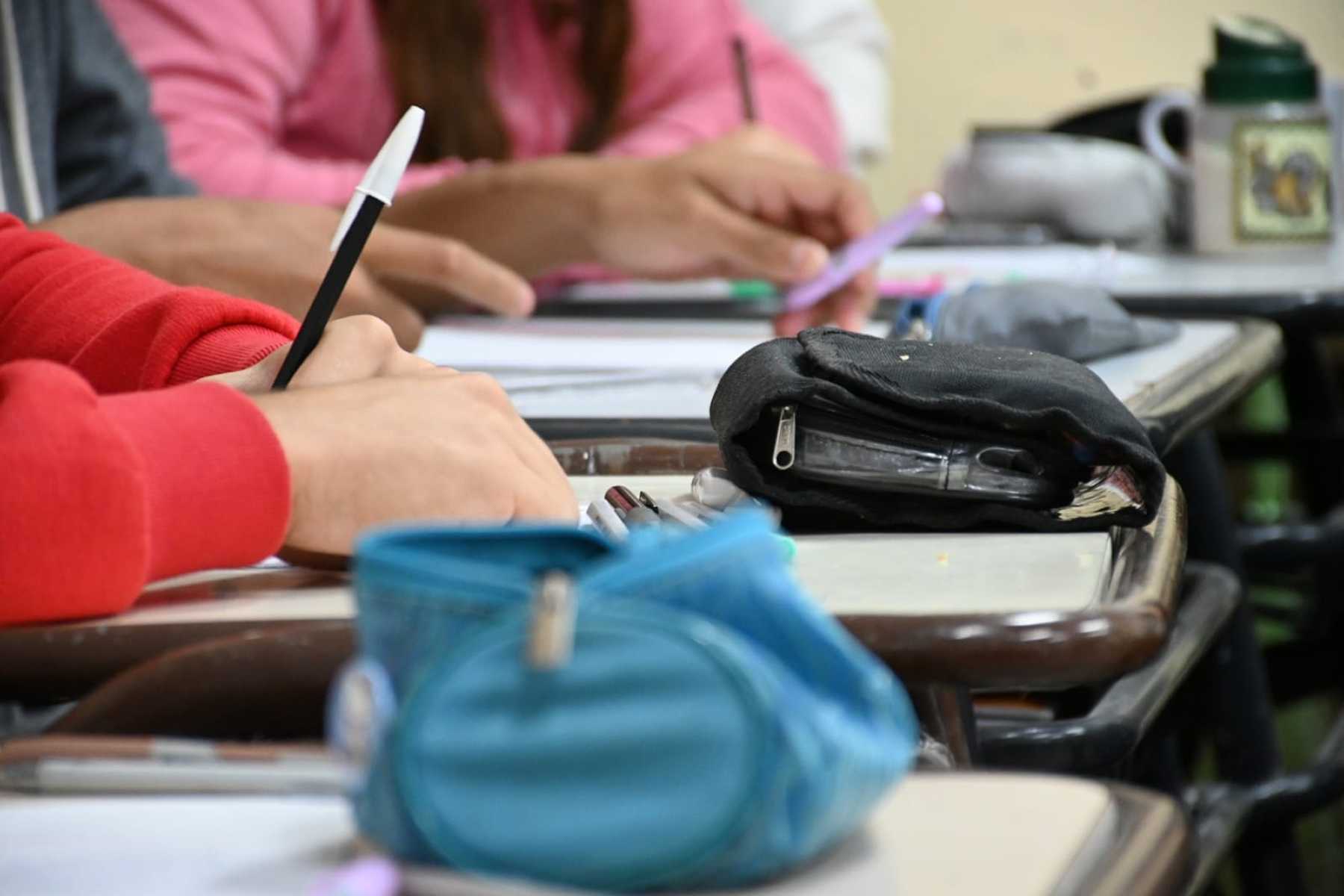 Clases en Neuquén. Foto. Archivo Florencia Salto.