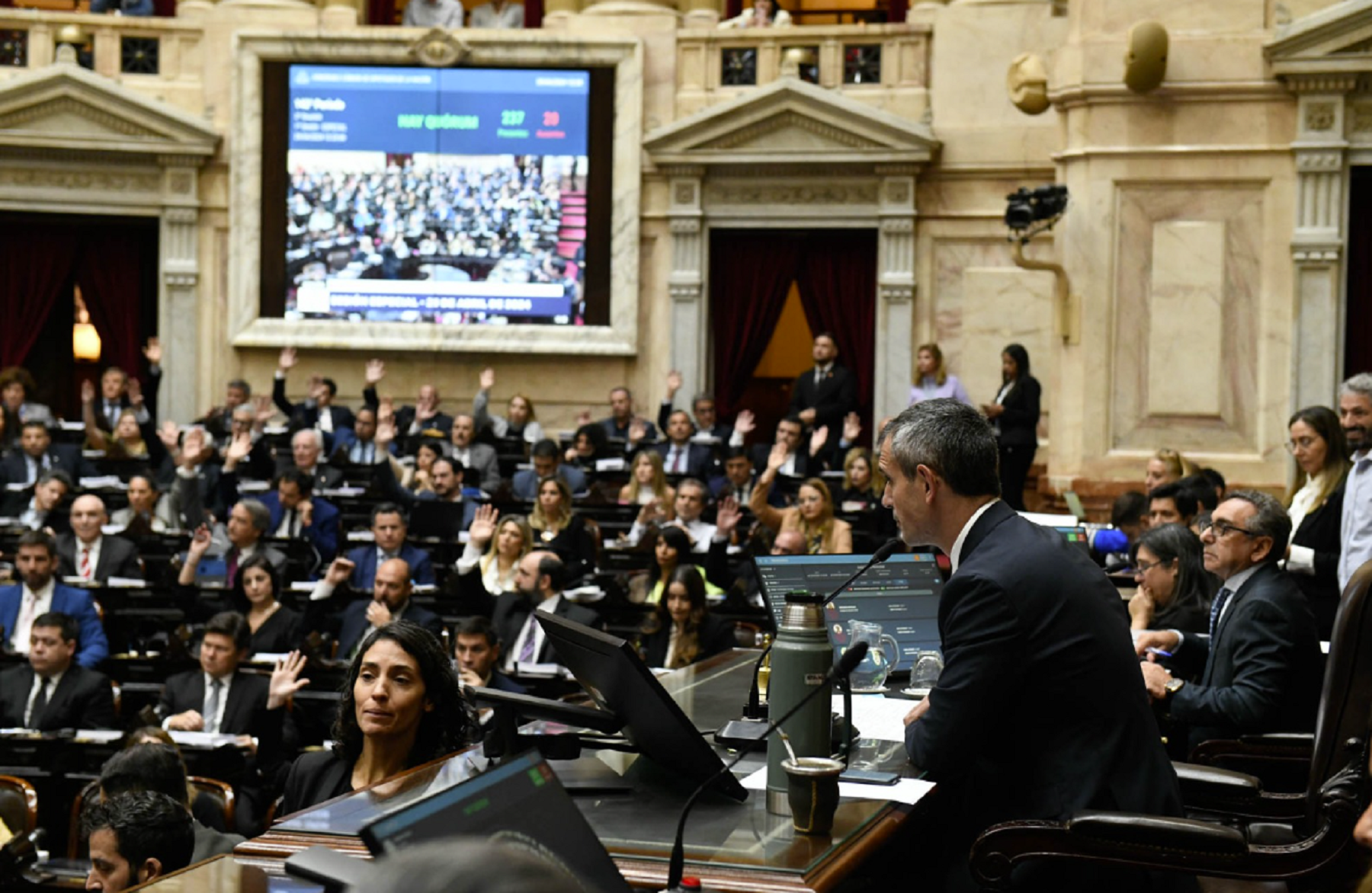 El veto presidencial será usado por segunda vez en un mes. Foto: archivo.