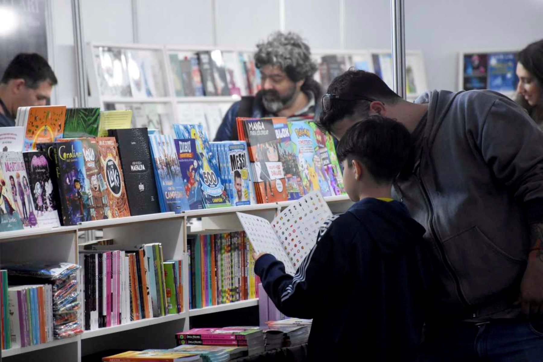 La Feria del Libro de Neuquén 2024 se extendió a seis días. Foto: Archivo Matías Subat