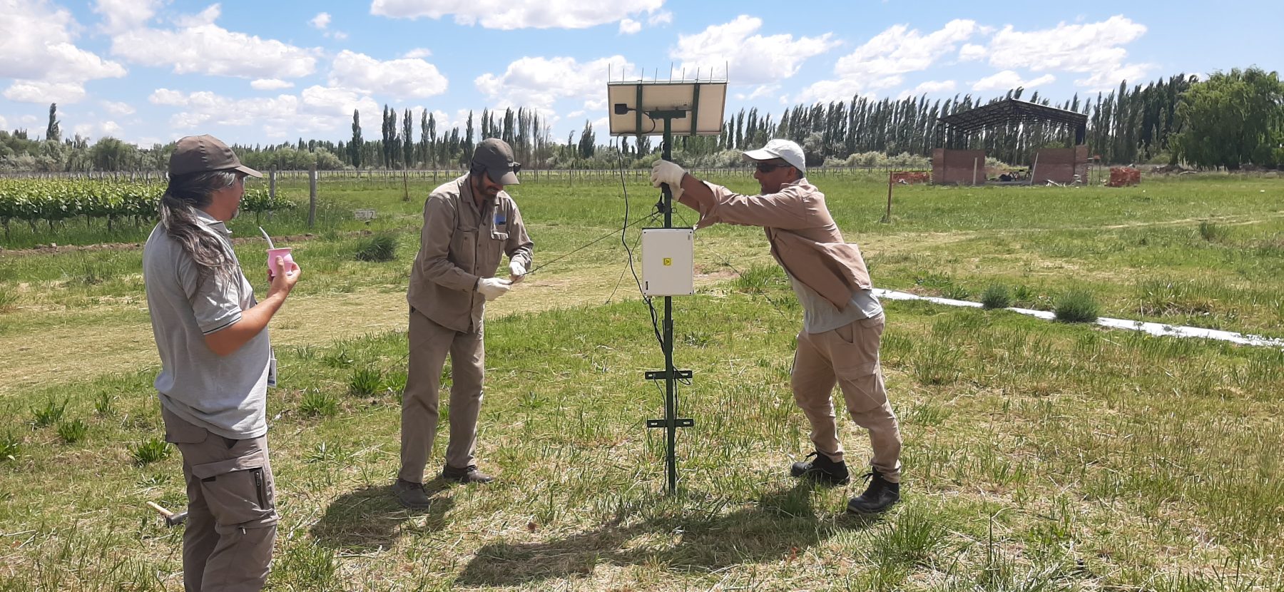 En Río Negro se usa la tecnología para mejorar la gestión del agua en los valles irrigados.