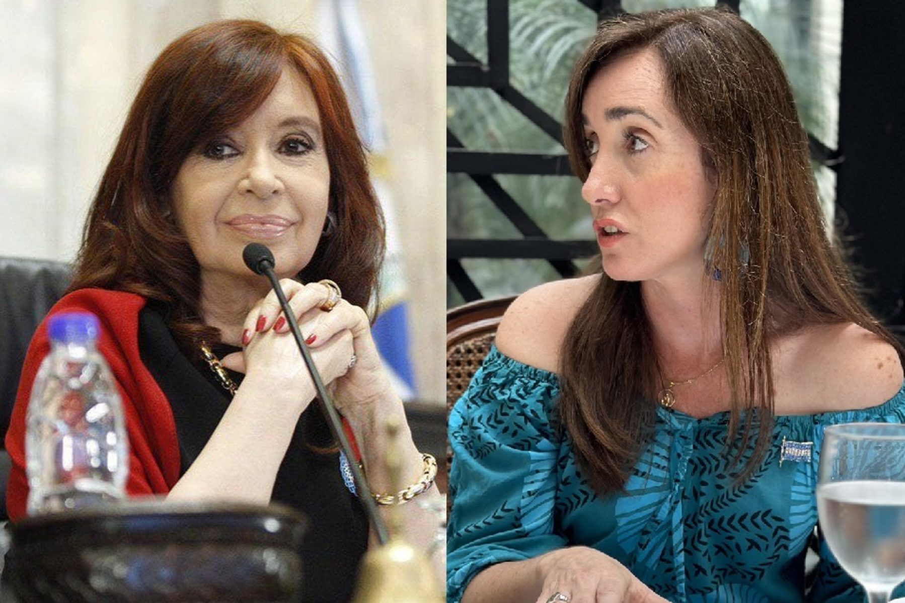 Cristina Kirchner y Victoria Villarruel