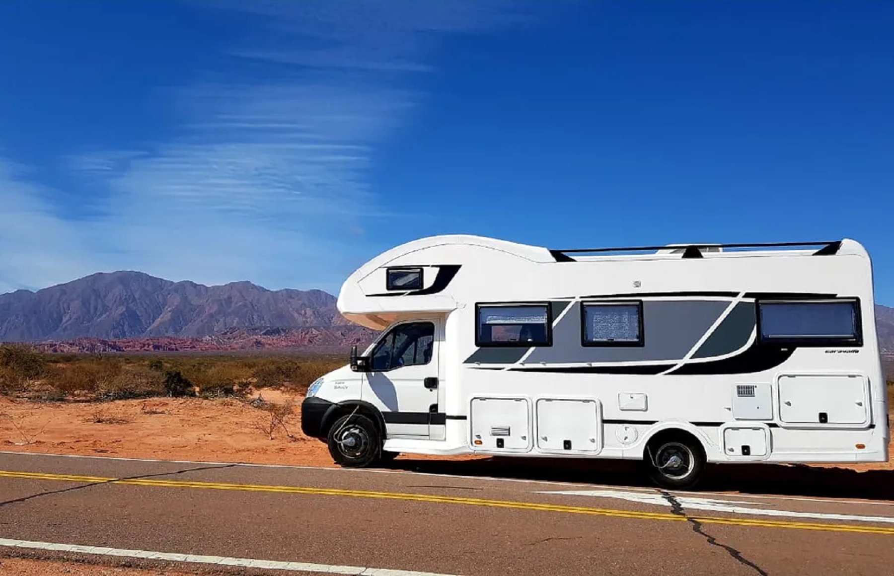 Vivir en un motorhome a tiempo completo.