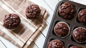 Muffins de chocolate para hacer en 15 minutos