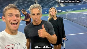 Emotivo mensaje de Ben Stiller a Diego Schwartzman tras su último partido: “Voy a extrañar ver a mi amigo” 