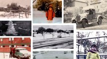 Magical Snow Image in Las Grutas and San Antonio: Neighbors Went Out to Film and Remember Historic Snowfalls