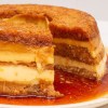 Imagen de Torta flan caserita, un postre ideado para golosos