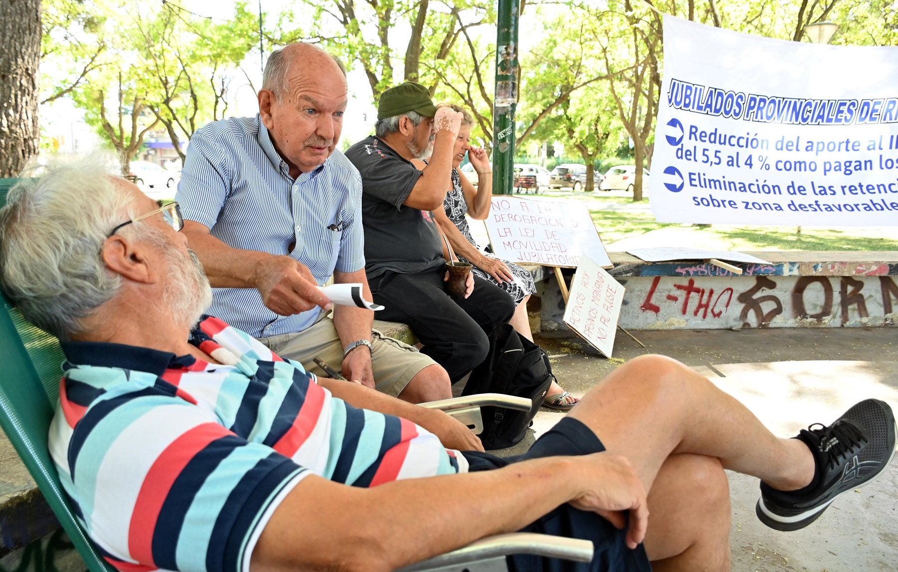 Los jubilados provinciales podrían tener representación directa en la obra social. Foto: Marcelo Ochoa.