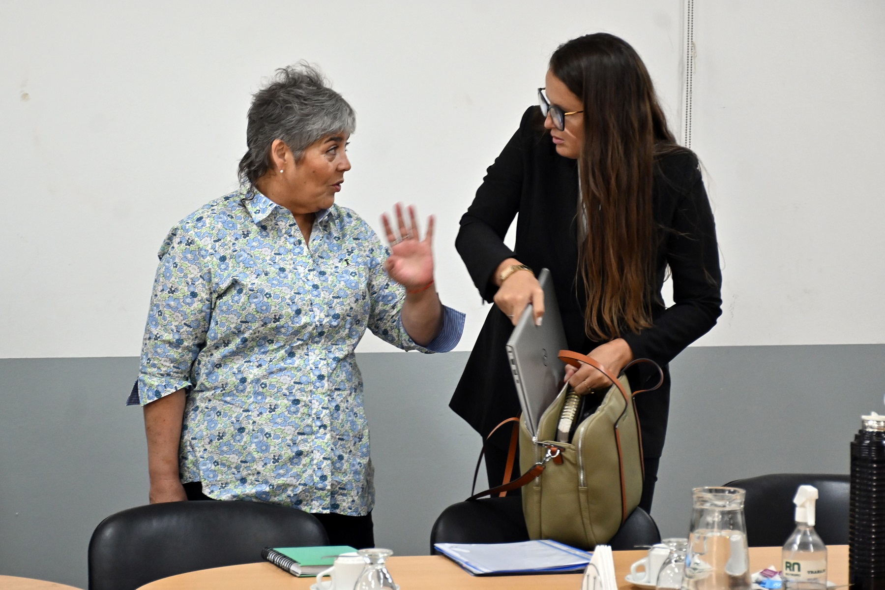 Para la ministra Campos el tema descuentos "está cerrado". Foto: Marcelo Ochoa.