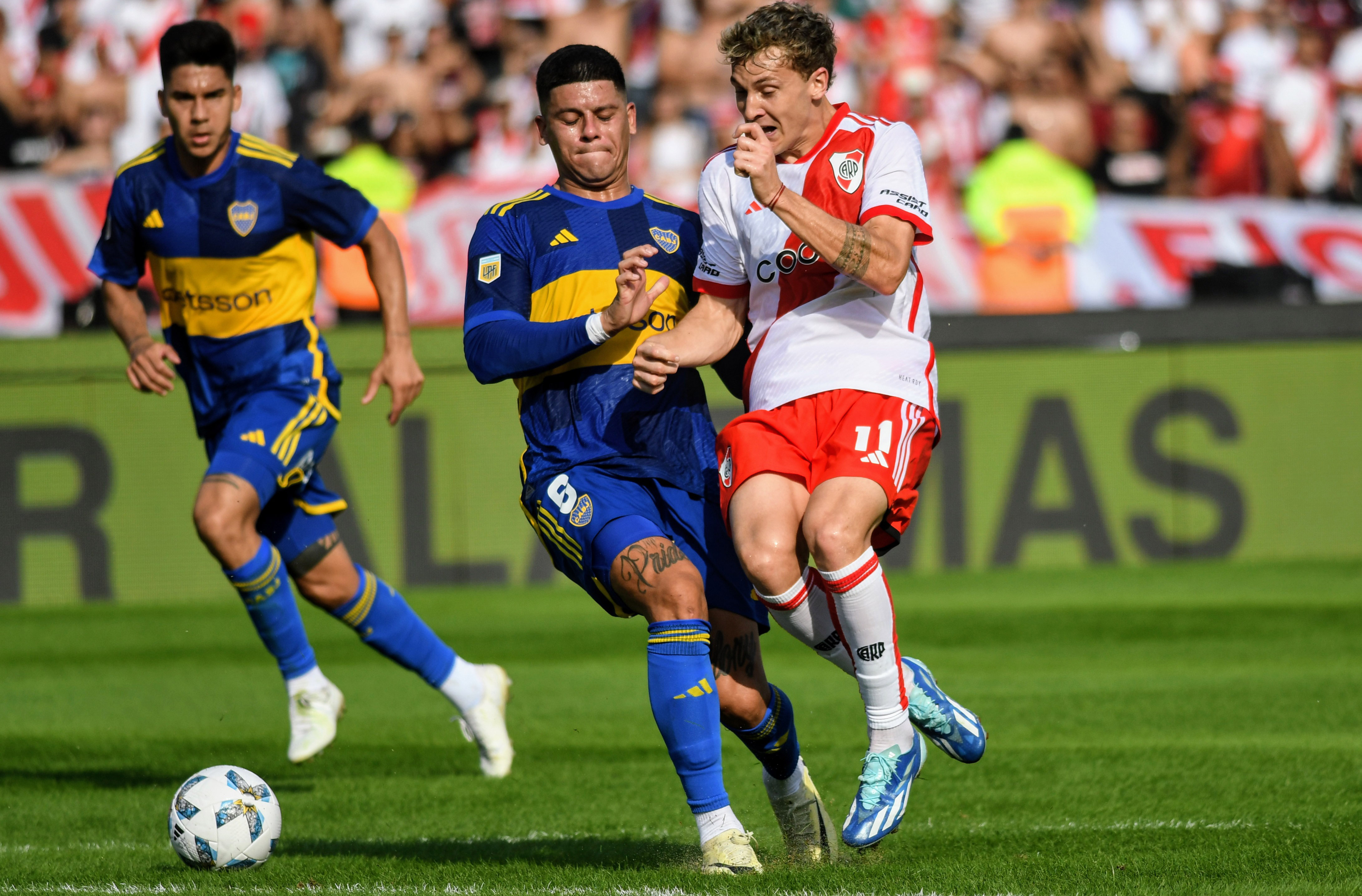 Rojo regresa en Boca para el Superclásico y Colidio estará en el ataque de River.