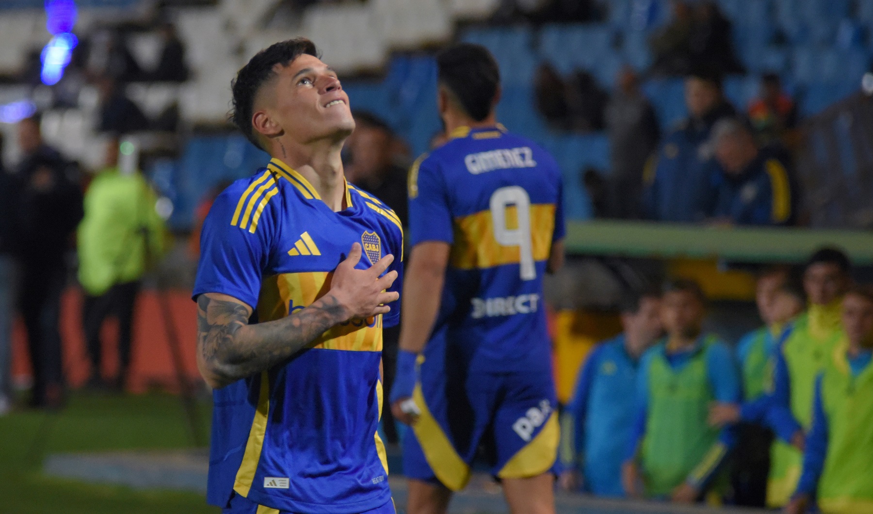 Brian Aguirre sufrió una lesión en Boca durante el duelo de Copa Argentina. Foto: FBaires.
