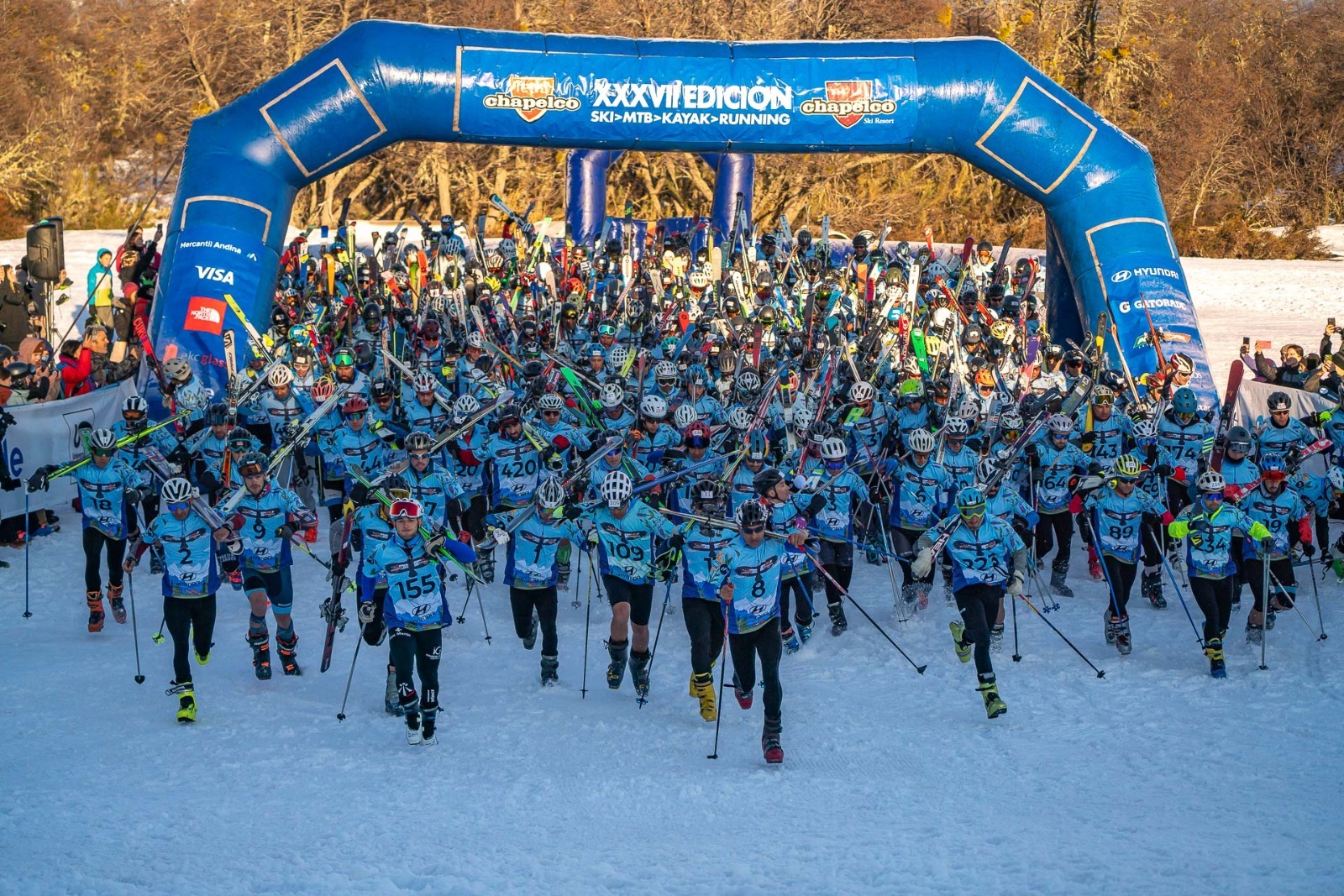 El Tetratlón de Chapelco tuvo más de 400 participantes.