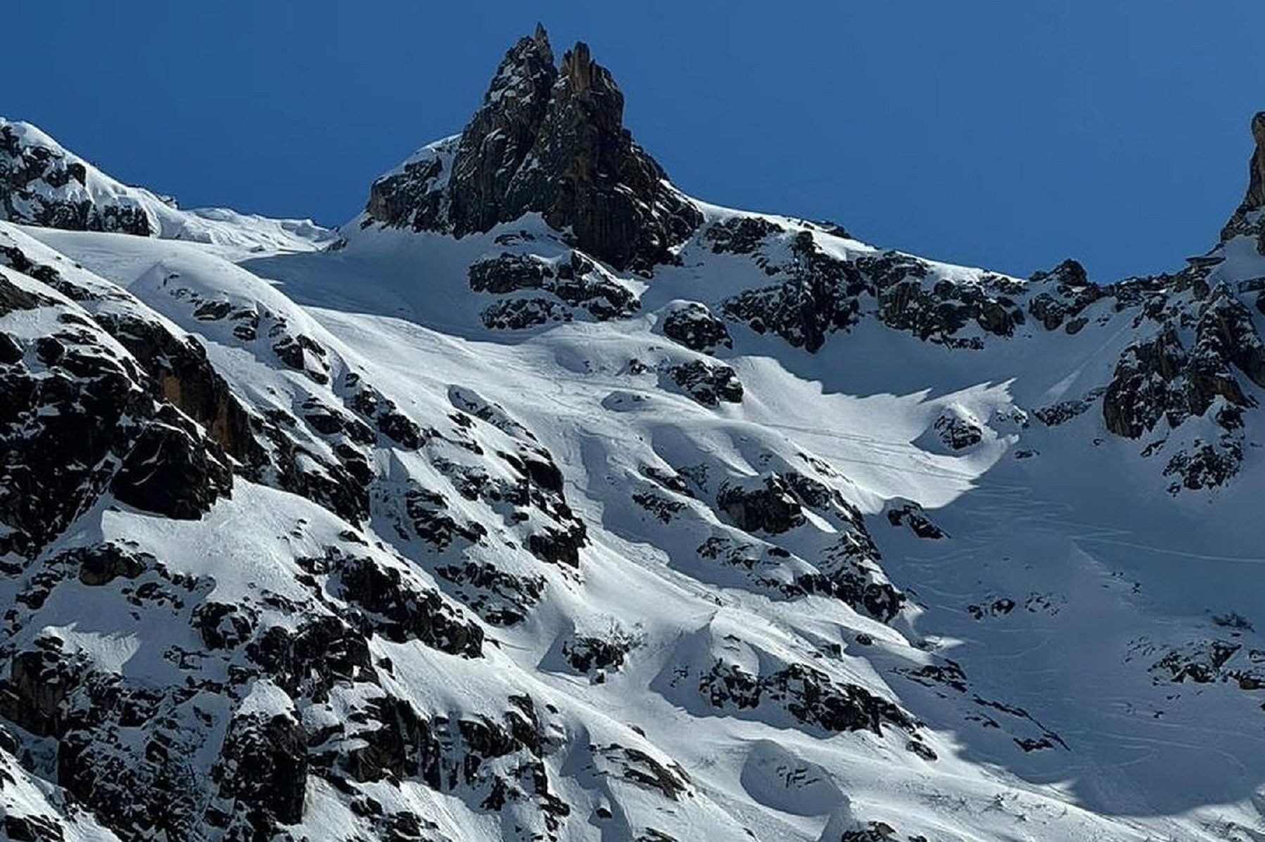 Avalancha en Bariloche. Foto gentileza @guillermocololynch