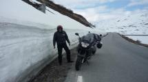 Imagen de El médico de Bariloche que suma miles de kilómetros en moto por todo el mundo