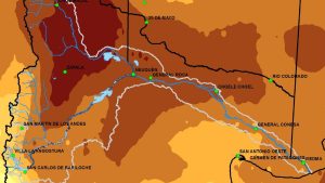 Viento de hasta 110 km/h: el mapa de las ráfagas en Neuquén y Río Negro este jueves