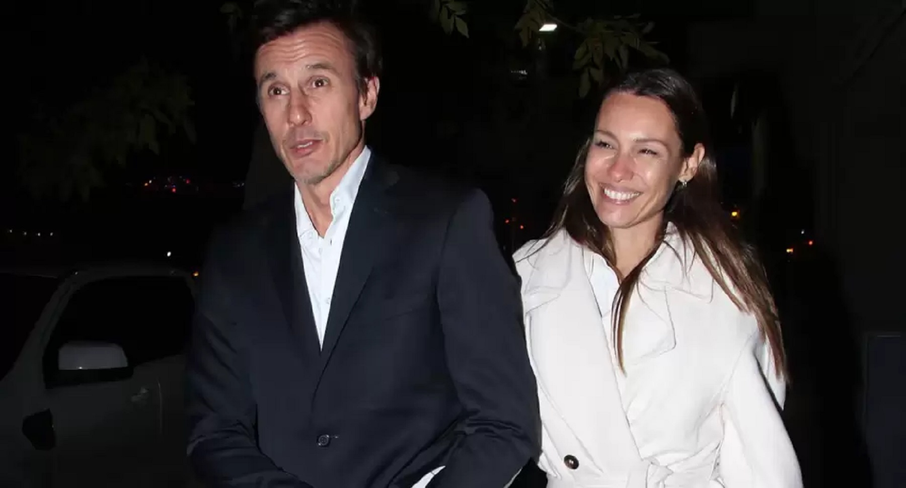 Pampita y Roberto García Moritán