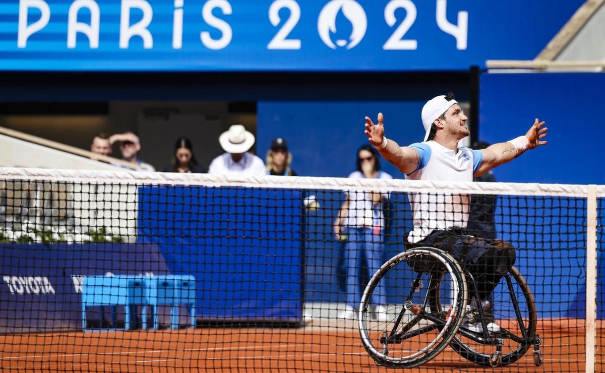 Gustavo Fernández ganó el bronce en su primera medalla paralímpica.