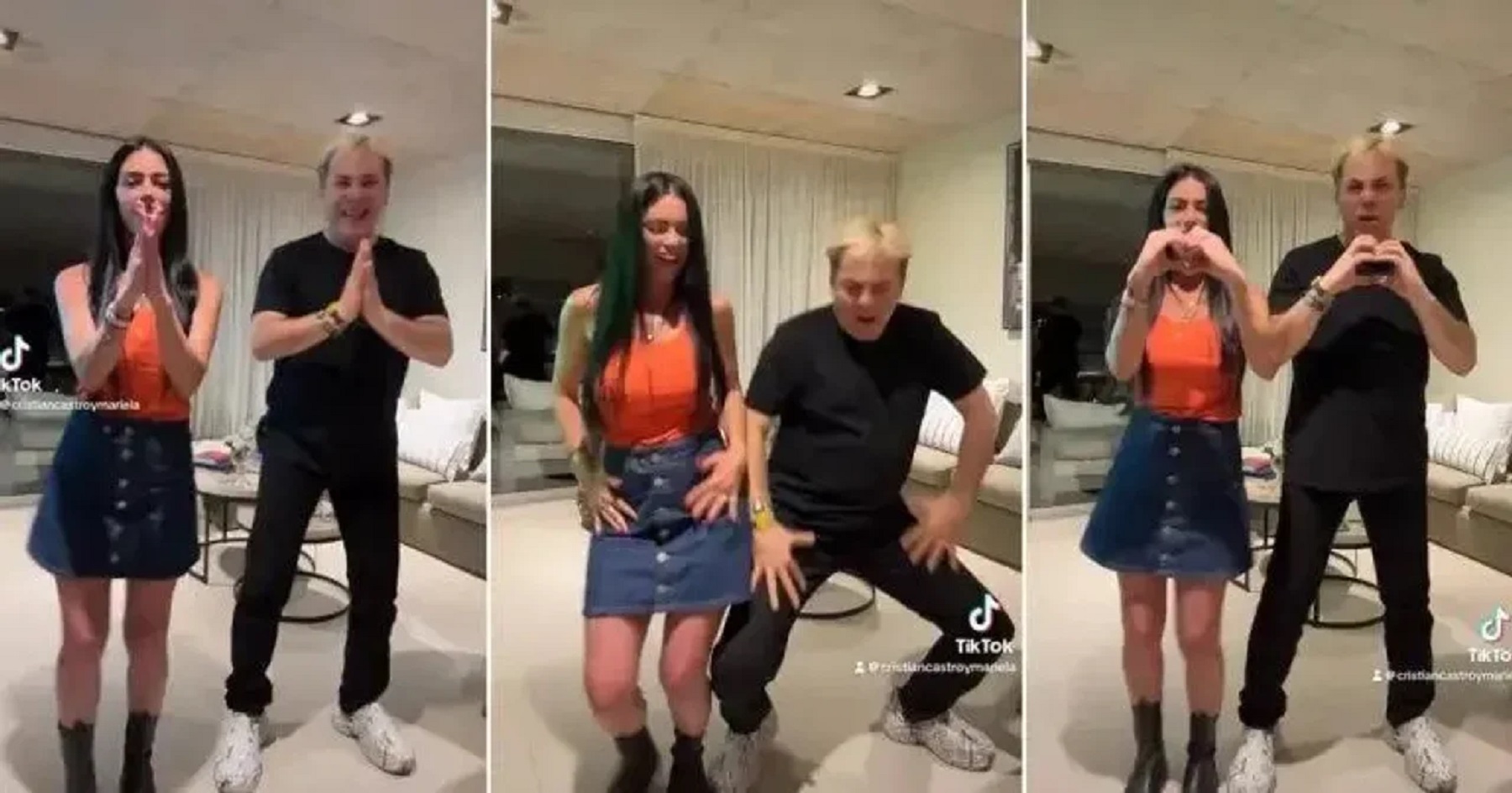 Cristián Castro y su baile viral
