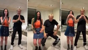 Cristian Castro bailó con novia Mariela y se transformó en un challenge viral